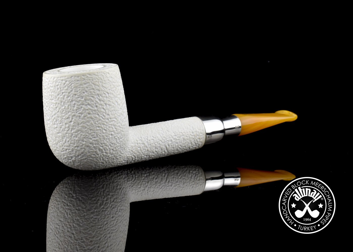 altinay-lovat-silver-spigot-meerschaumpfeife-silber image 5