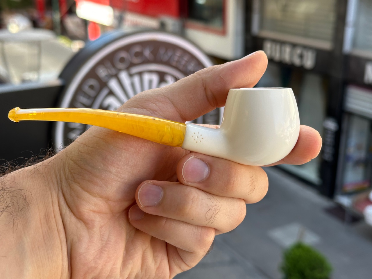 altinay-apple-meerschaumpfeife-natur-einzelst-ck-glatt image 3