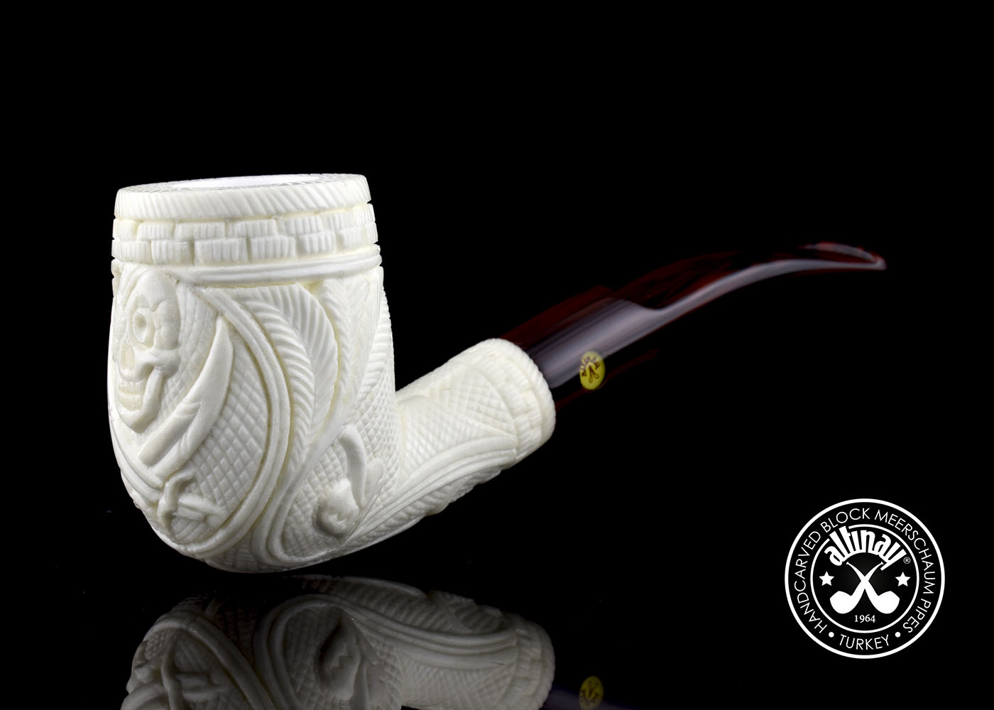 altinay-classic-billiard-meerschaumpfeife-pirat-schwert image 2