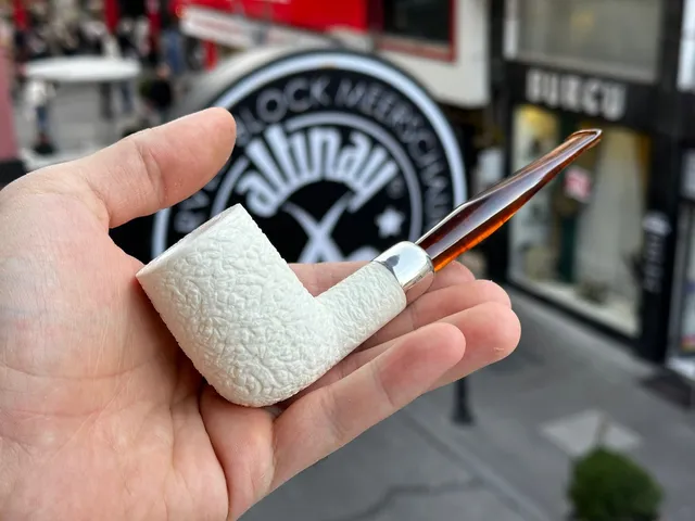 altinay-billiard-silver-army-meerschaumpfeife-natur image 1