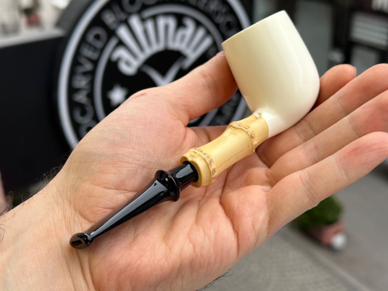 altinay-bamboo-billiard-meerschaumpfeife-natur-2 image 2