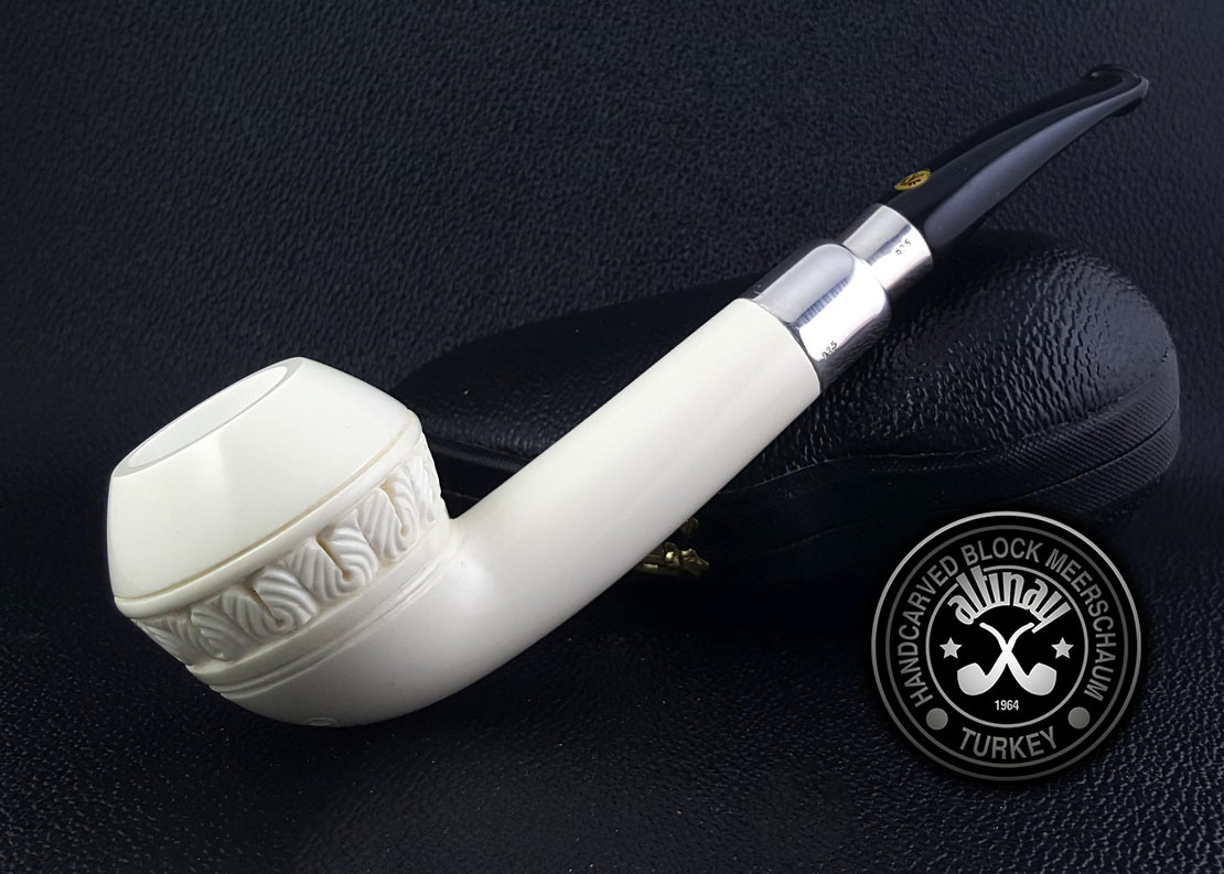 altinay-rhodesian-meerschaumpfeife-geschnitzt-spigot image 2