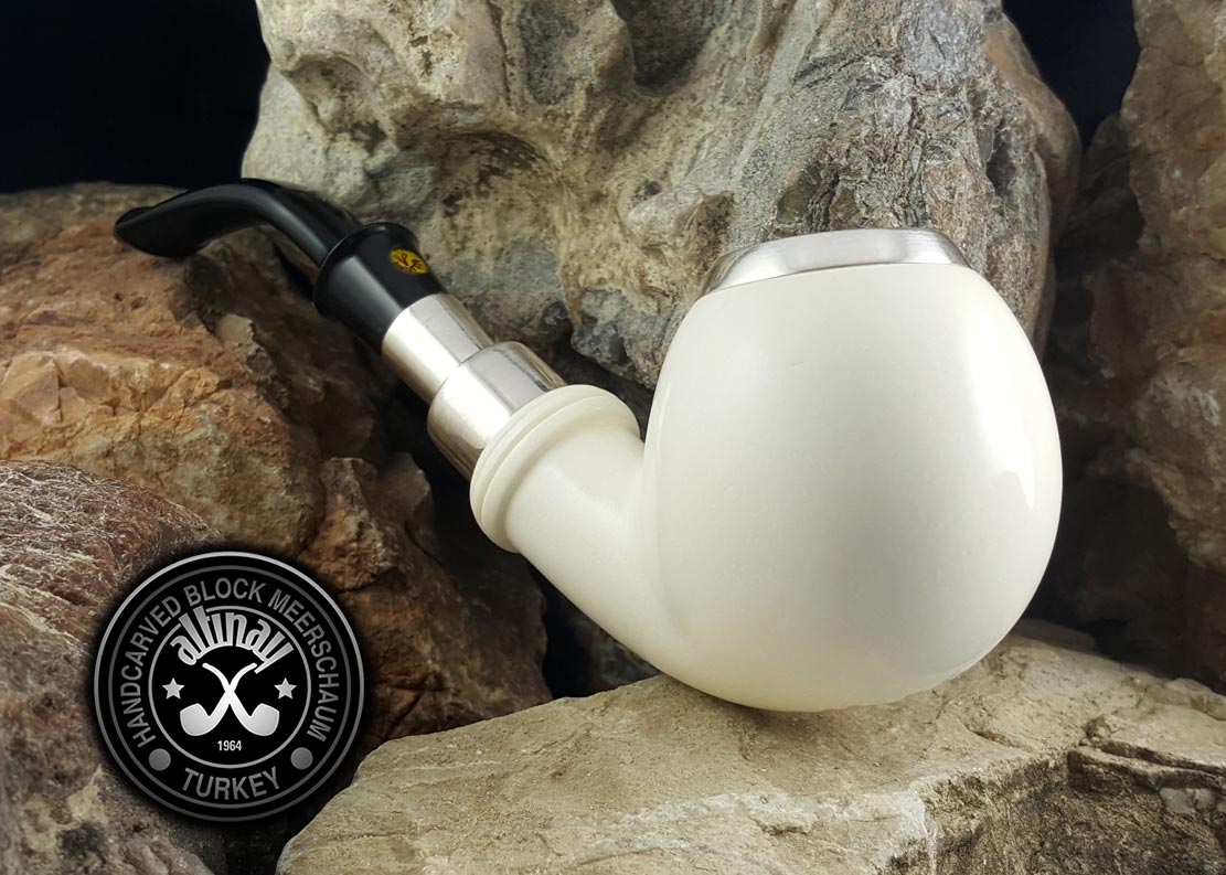 altinay-spigot-danske-meerschaumpfeife-silber-cap image 3