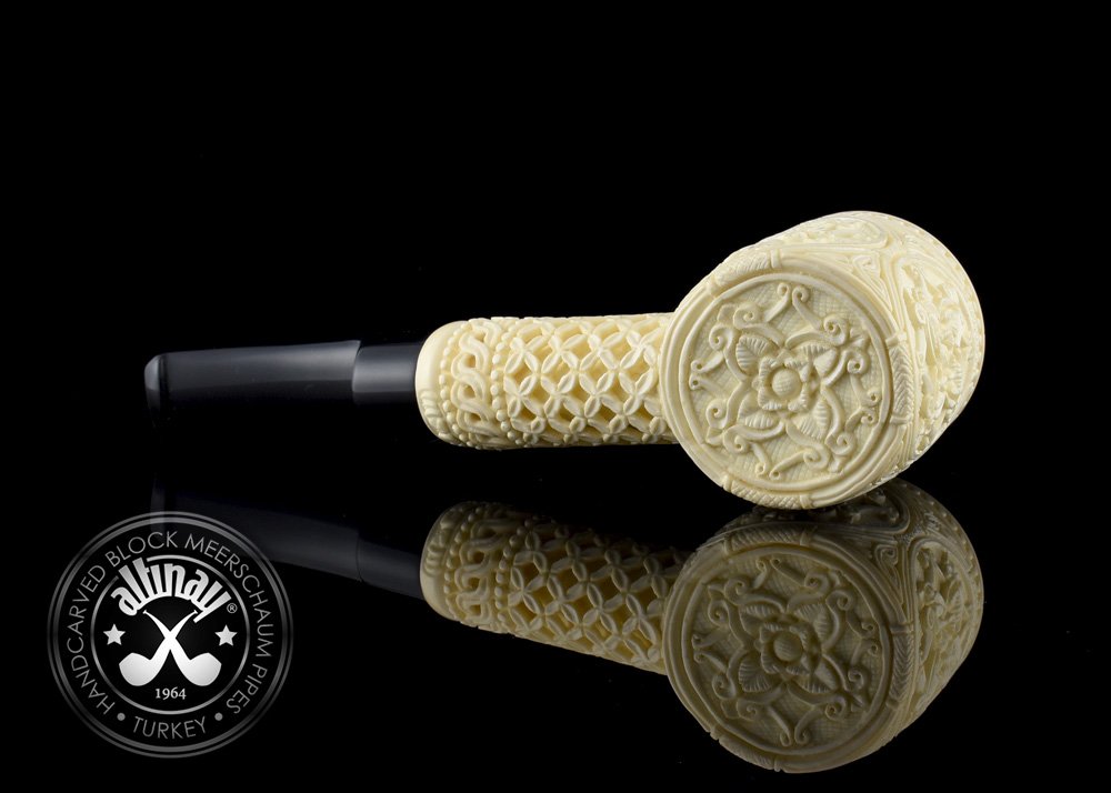 altinay-deep-carved-poker-meerschaumpfeife-natur image 4