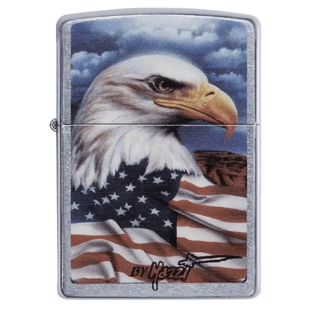 zippo-mazzi-freedom-watch-benzinfeuerzeug-street-chrome image 1
