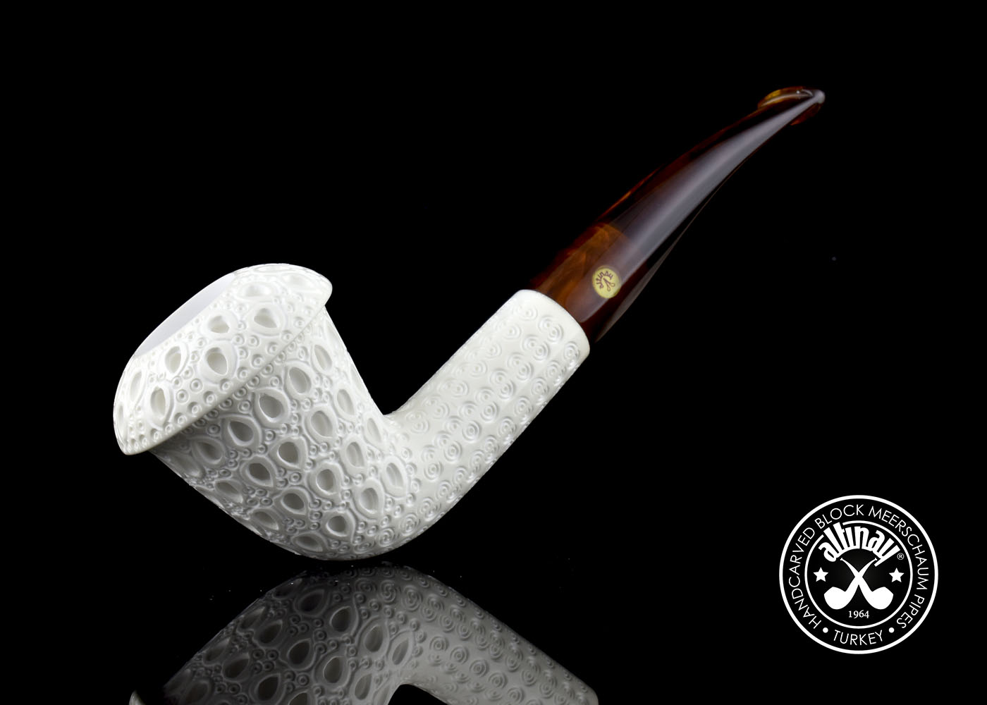 altinay-calabash-tabakpfeife-meerschaum-klassisch-gebogen image 1