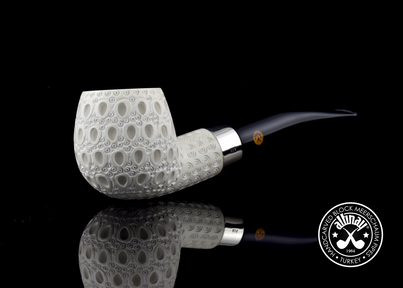 altinay-classic-author-meerschaumpfeife-mit-silberring image 1