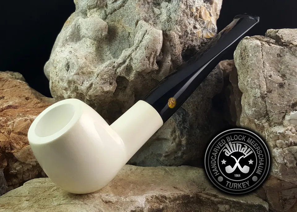 altinay-classic-meerschaum-apple-meerschaumpfeife-glatt image 1