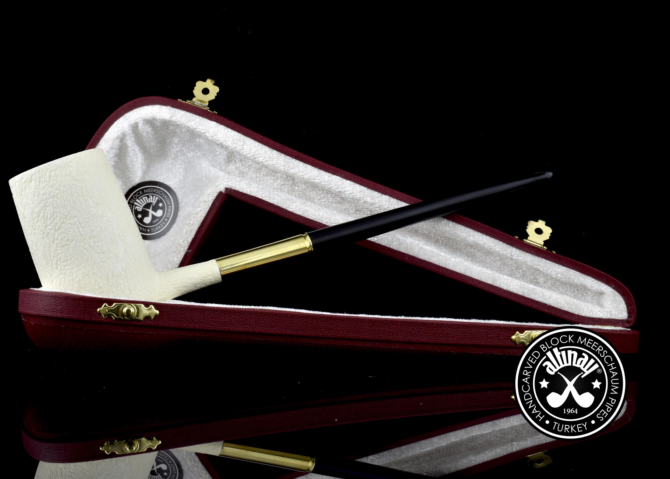 altinay-classic-bullet-shank-chimney-meerschaumpfeife image 4