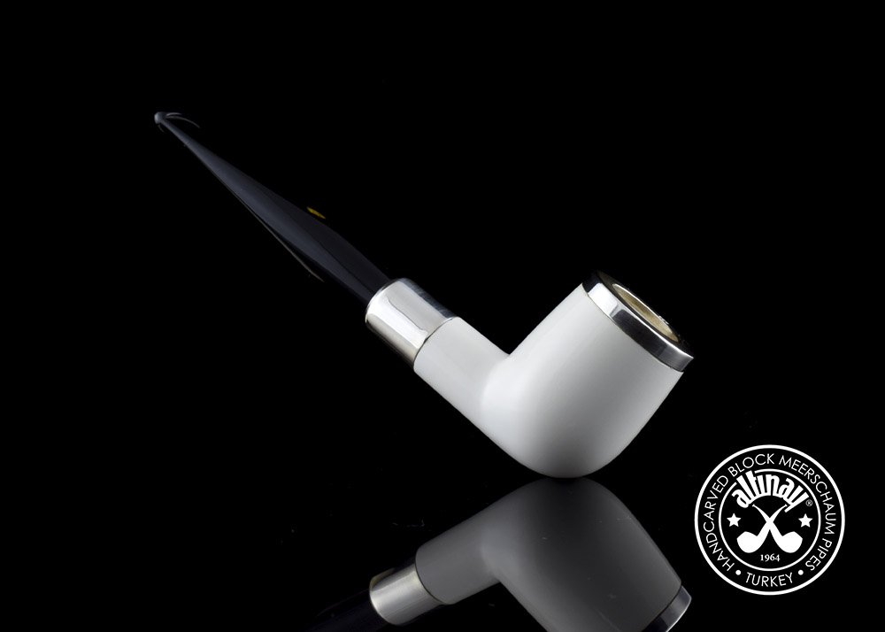 altinay-spigot-army-billiard-meerschaumpfeife-silber-4 image 4