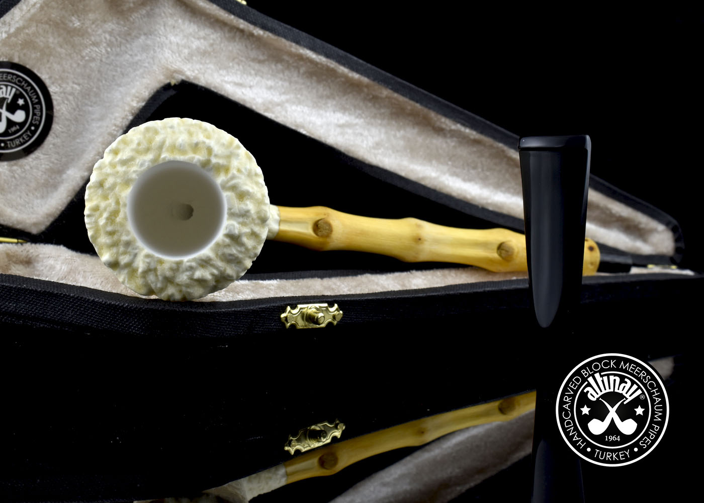 altinay-bamboo-cherrywood-meerschaumpfeife-pencil-shank image 8