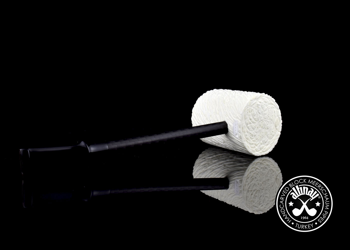 altinay-carbon-fiber-poker-meerschaumpfeife-gerade-modern image 2