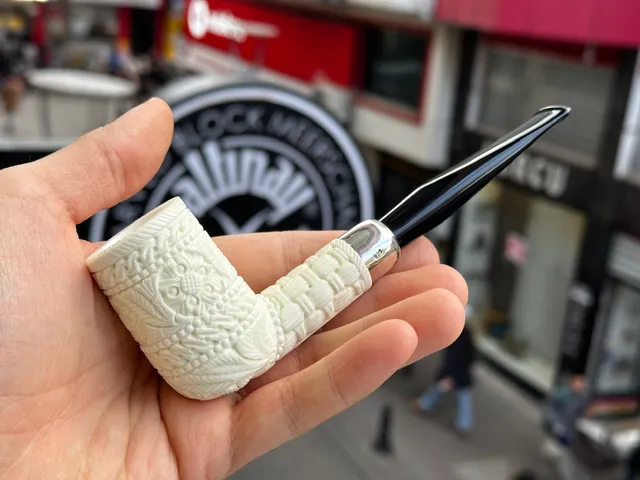 altinay-spigot-army-billiard-silver-army-meerschaumpfeife-2 image 1