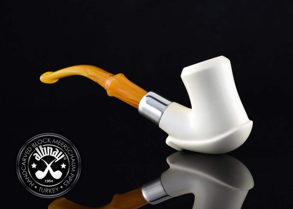 altinay-spigot-army-bent-silver-army-meerschaumpfeife-halbbent image 3
