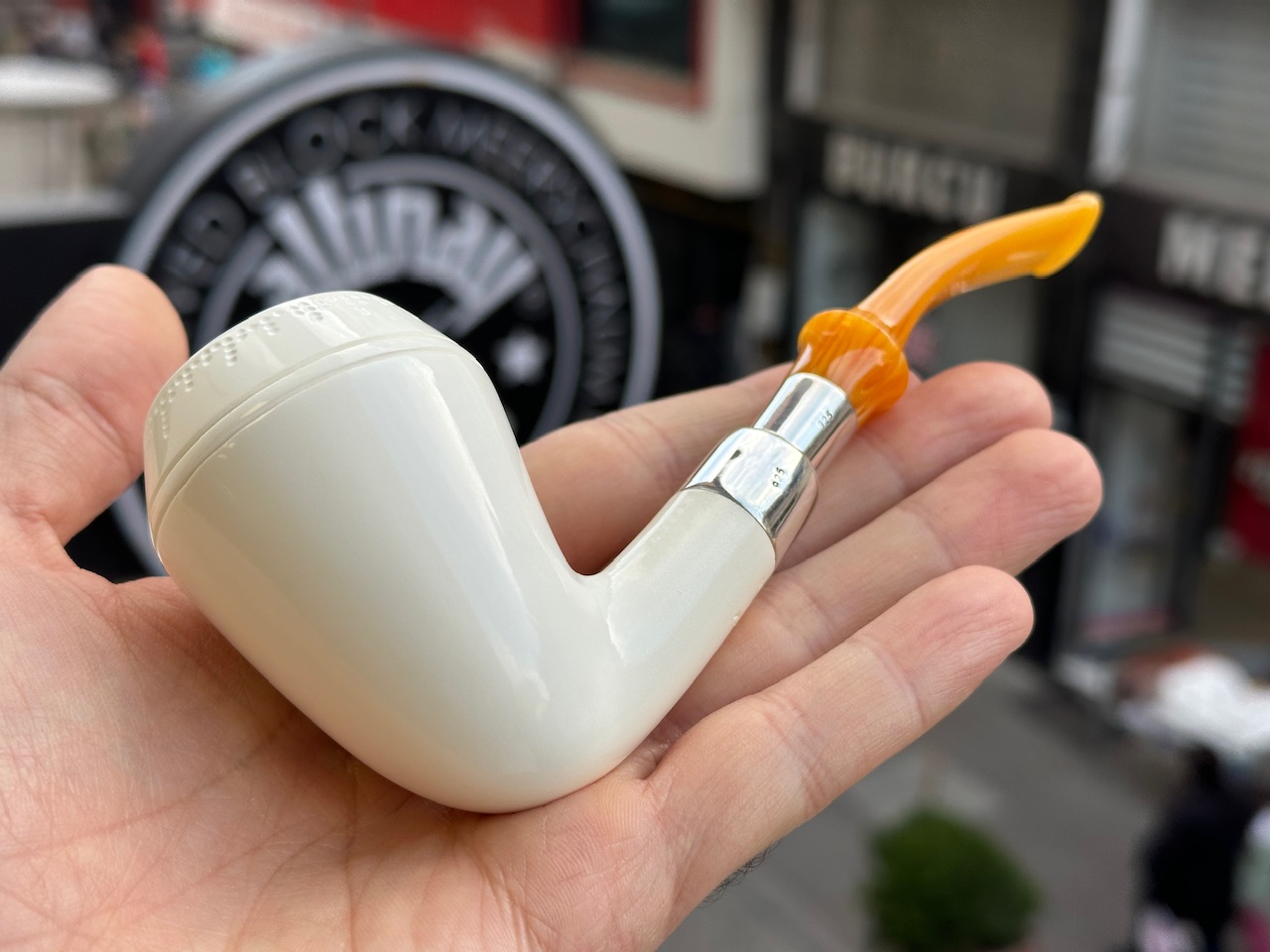 altinay-rhodesian-silber-spigot-tabakpfeife-meerschaum image 6
