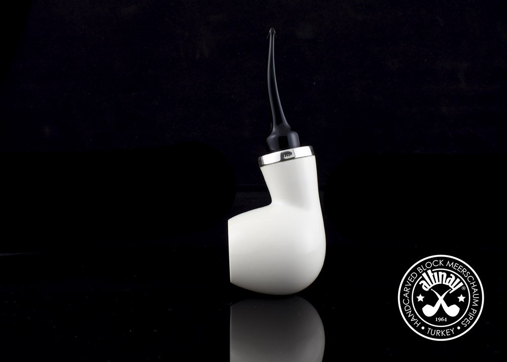 altinay-reverse-calabash-brandy-meerschaumpfeife-silberband image 5
