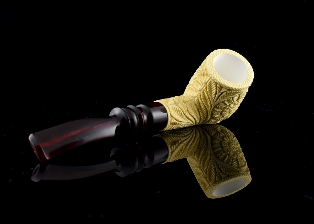 altinay-classic-floral-meerschaumpfeife-bl-tenrelief image 4