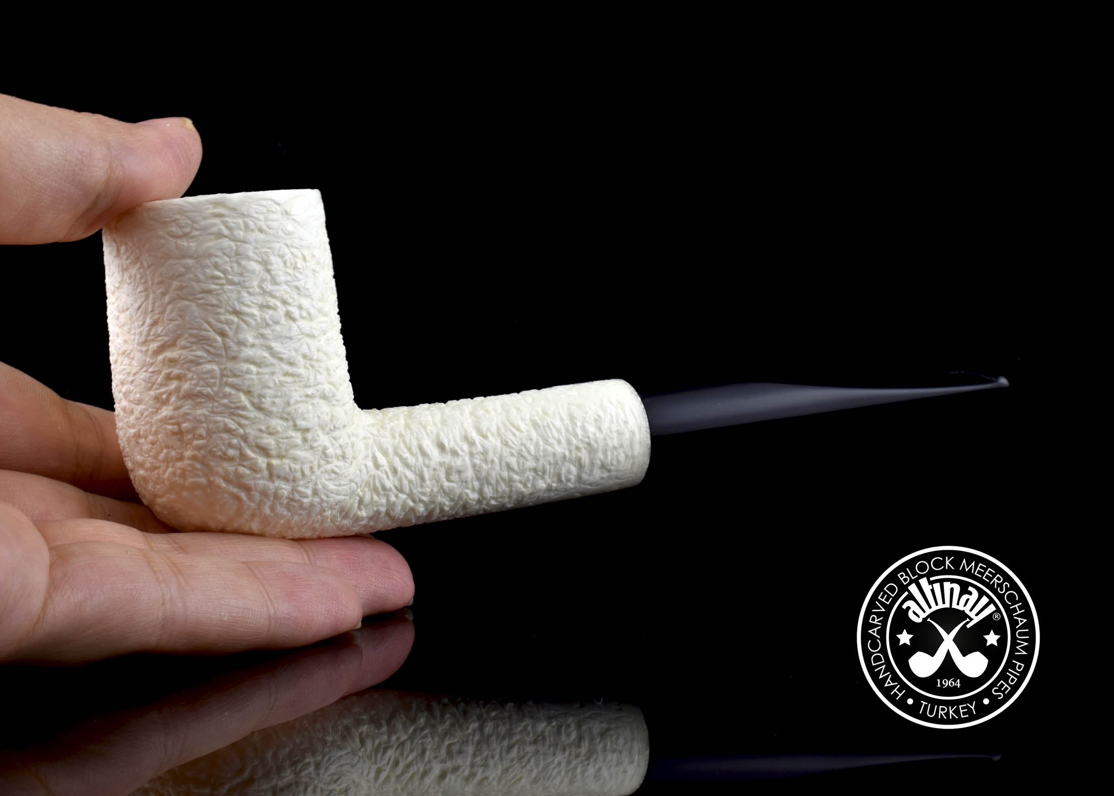altinay-classic-meerschaum-billiard-pfeife-glatt-natur image 4