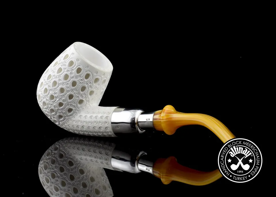 altinay-spigot-brandy-33400-meerschaumpfeife-silber image 1