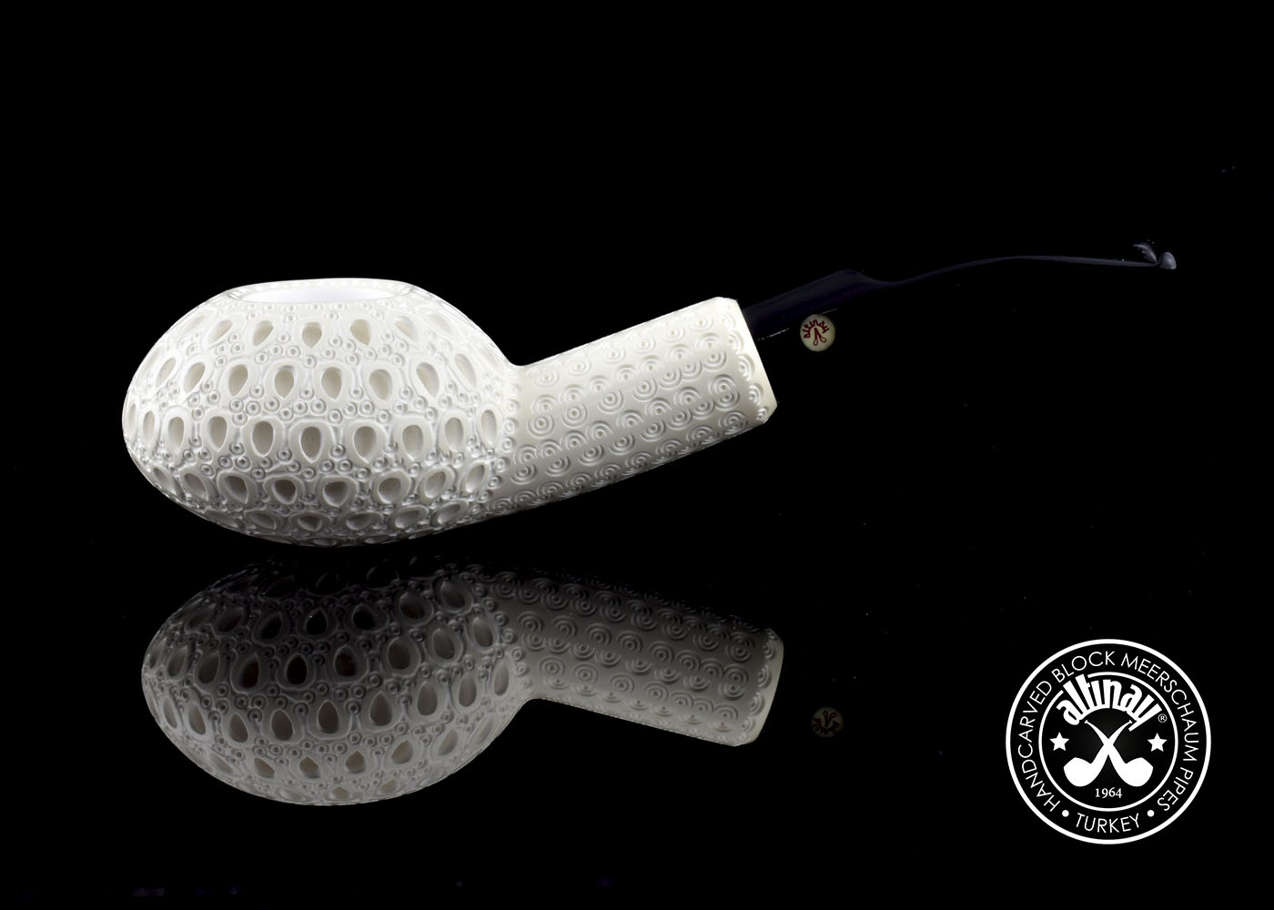 altinay-classic-squat-tomato-meerschaumpfeife-rund image 2