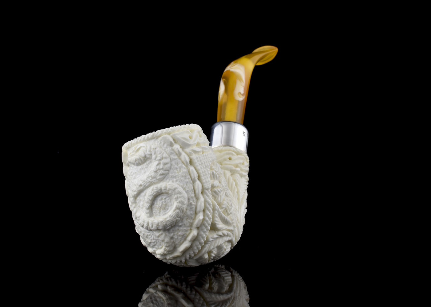altinay-spigot-billiard-silver-army-meerschaumpfeife-schlange image 5