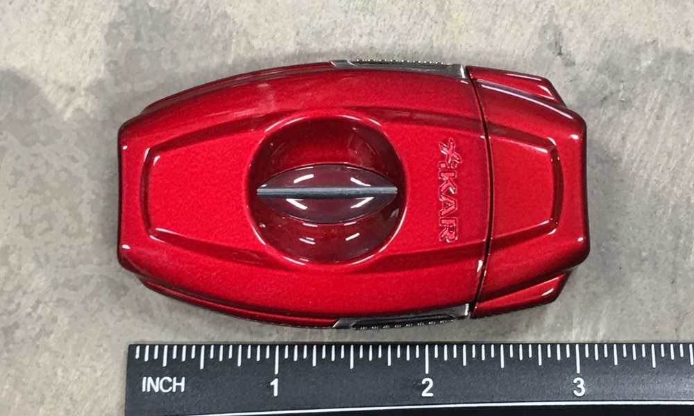 xikar-vx2-v-cut-zigarrenschneider-rot-64er-edelstahlklinge image 6