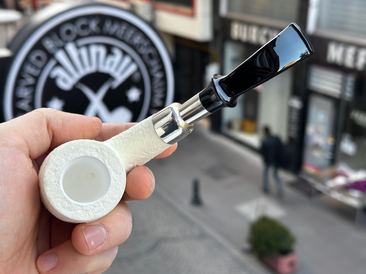 altinay-spigot-army-billiard-silver-spigot-meerschaumpfeife image 4