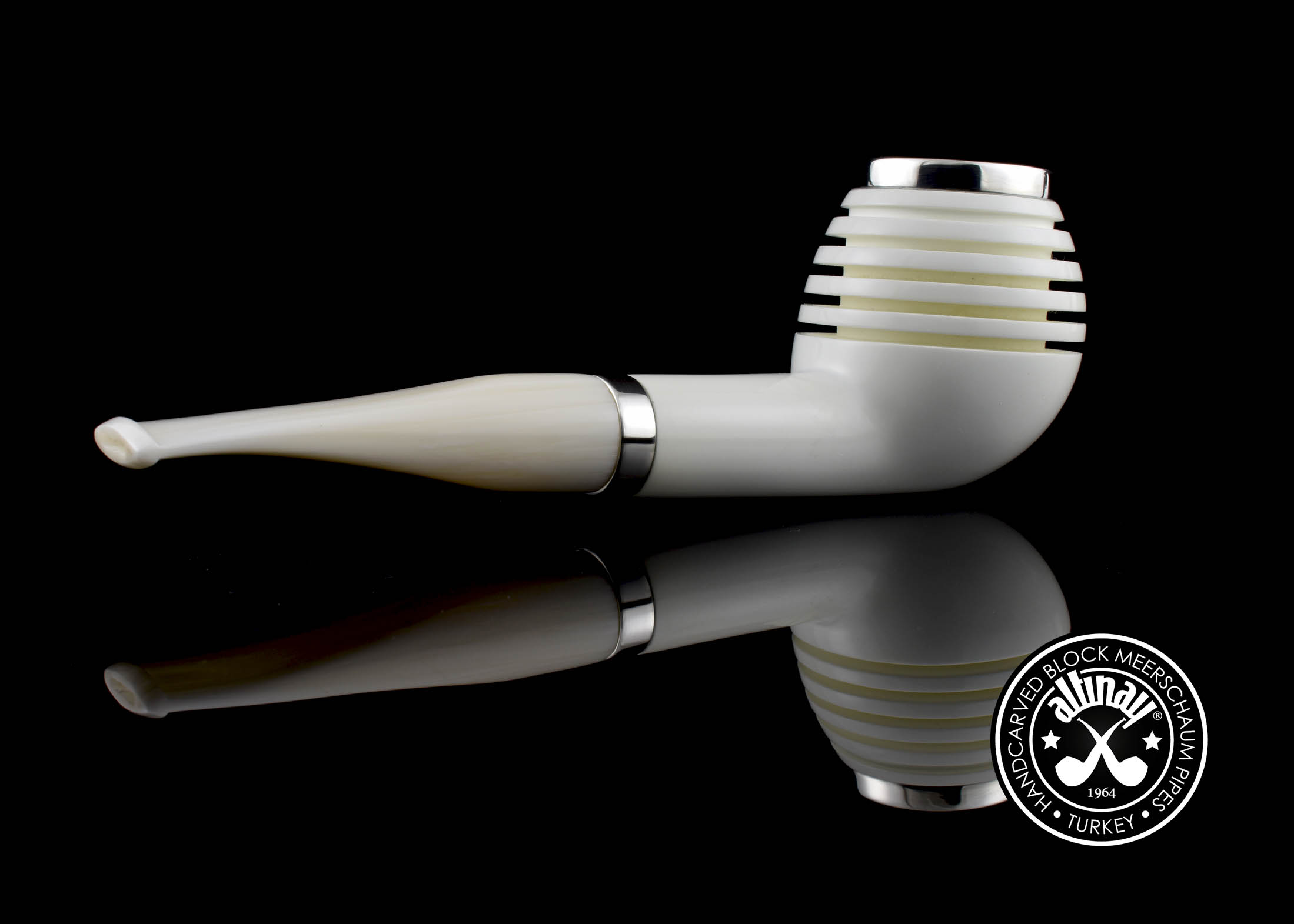 altinay-classic-radiator-meerschaumpfeife-set-mit-etui-stopfer image 4
