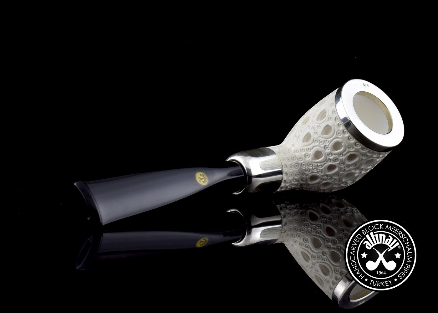 altinay-spigot-army-billiard-meerschaumpfeife-army-glatt image 1