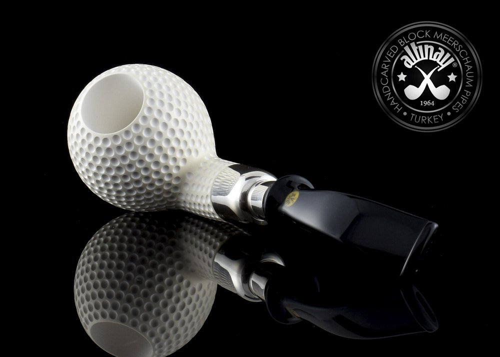 altinay-spigot-golf-meerschaumpfeife-silber-acryl image 3