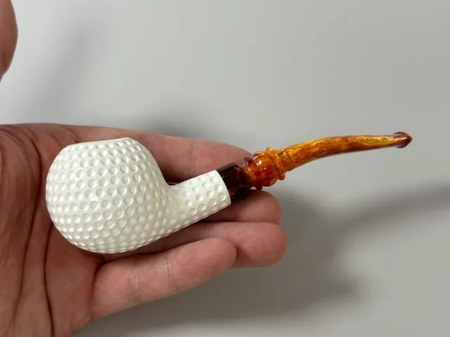 altinay-golf-ball-meerschaumpfeife-angeraut-natur-1-st-ck image 1