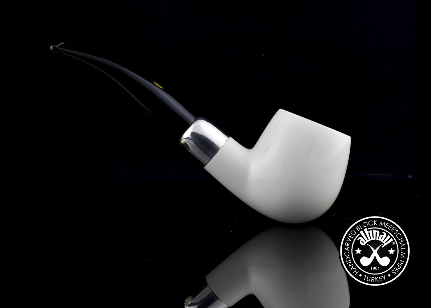 altinay-spigot-army-bent-silver-army-meerschaumpfeife-gebogen image 4