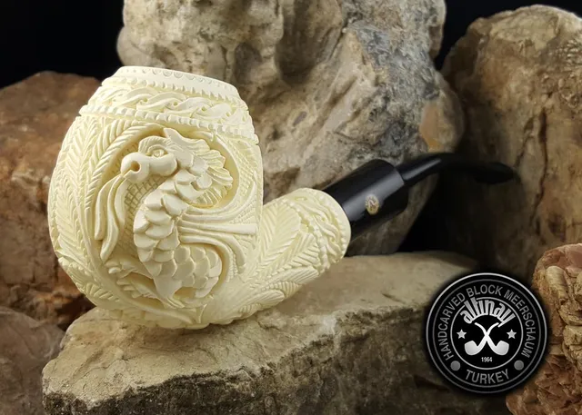 altinay-classic-dragon-bent-meerschaumpfeife-gebogen image 1