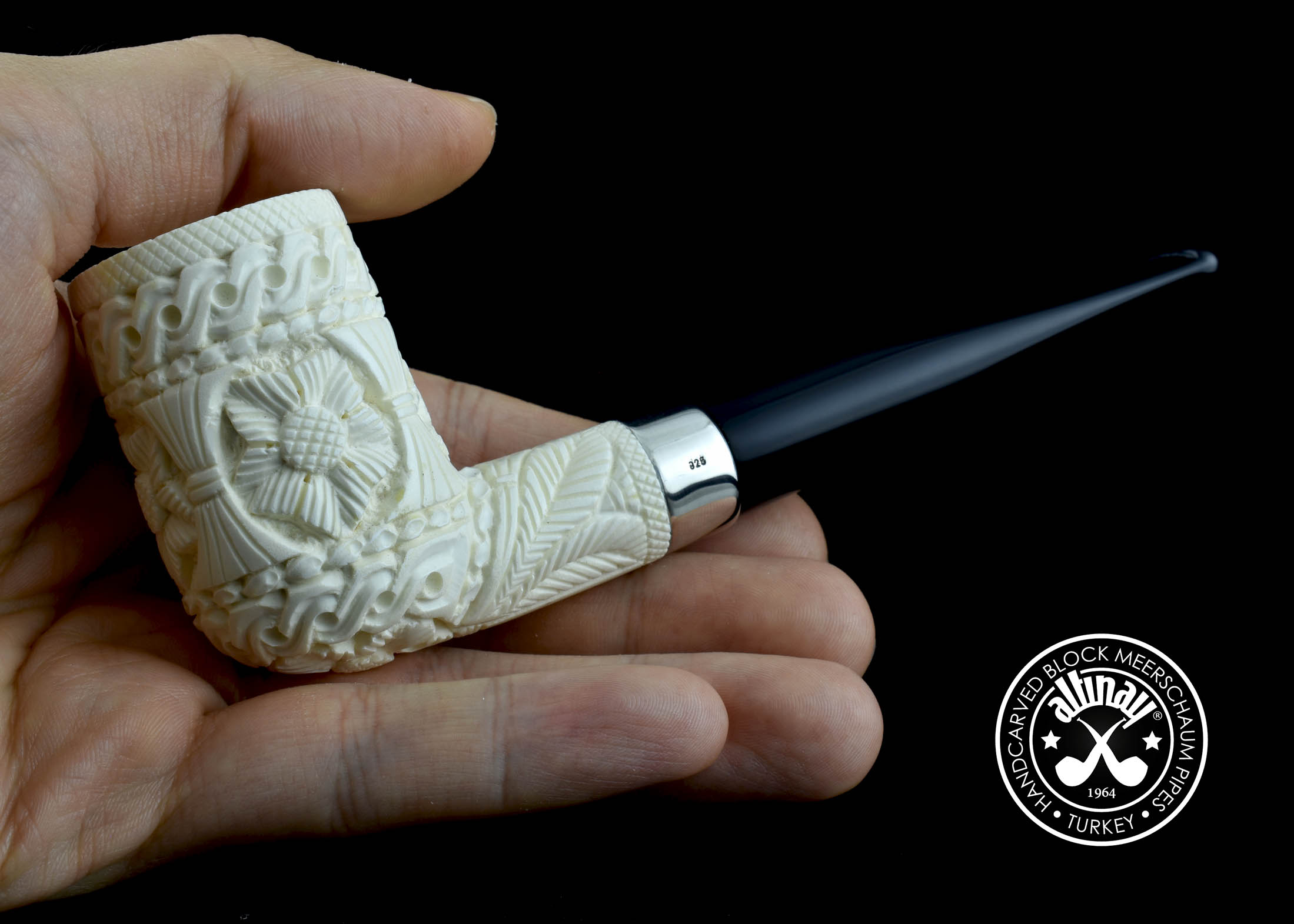 altinay-classic-billiard-meerschaumpfeife-gerade-glatt-9 image 3