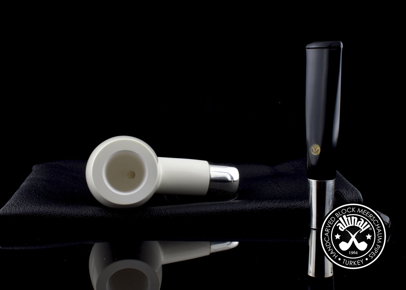 altinay-spigot-billiard-meerschaumpfeife-silber-spigot-4 image 2