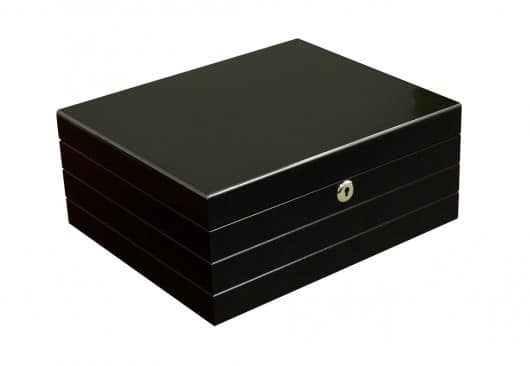 prestige-onyx-humidor-50-zigarren-schwarz-hochglanz image 2