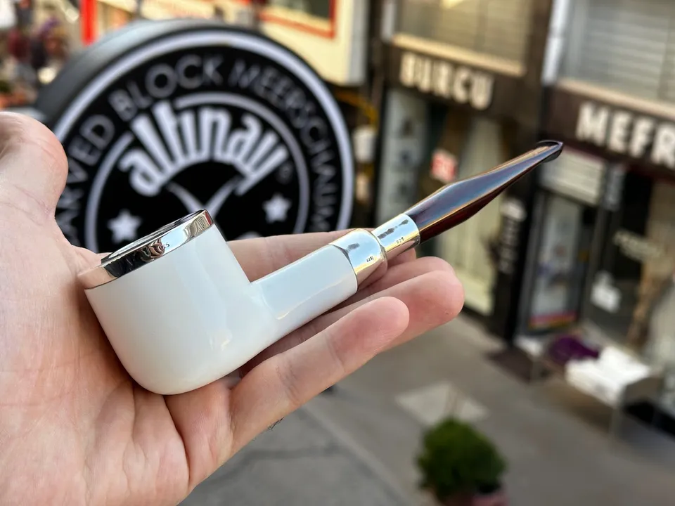 altinay-spigot-pot-meerschaumpfeife-top-silber-spigot image 1