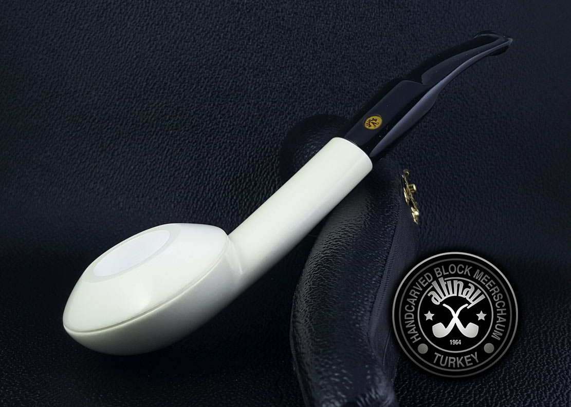 altinay-classic-squat-rhodesian-meerschaumpfeife-glatt image 2
