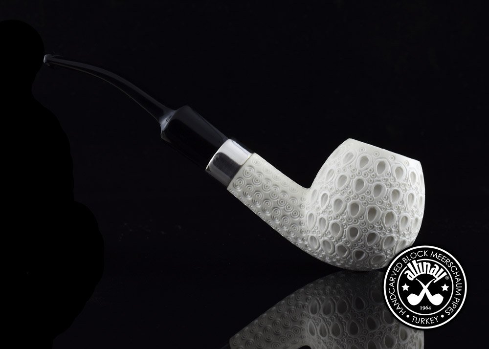altinay-classic-apple-meerschaumpfeife-silberband-3 image 3
