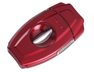 xikar-vx2-v-cut-zigarrenschneider-rot-64er-edelstahlklinge image 1