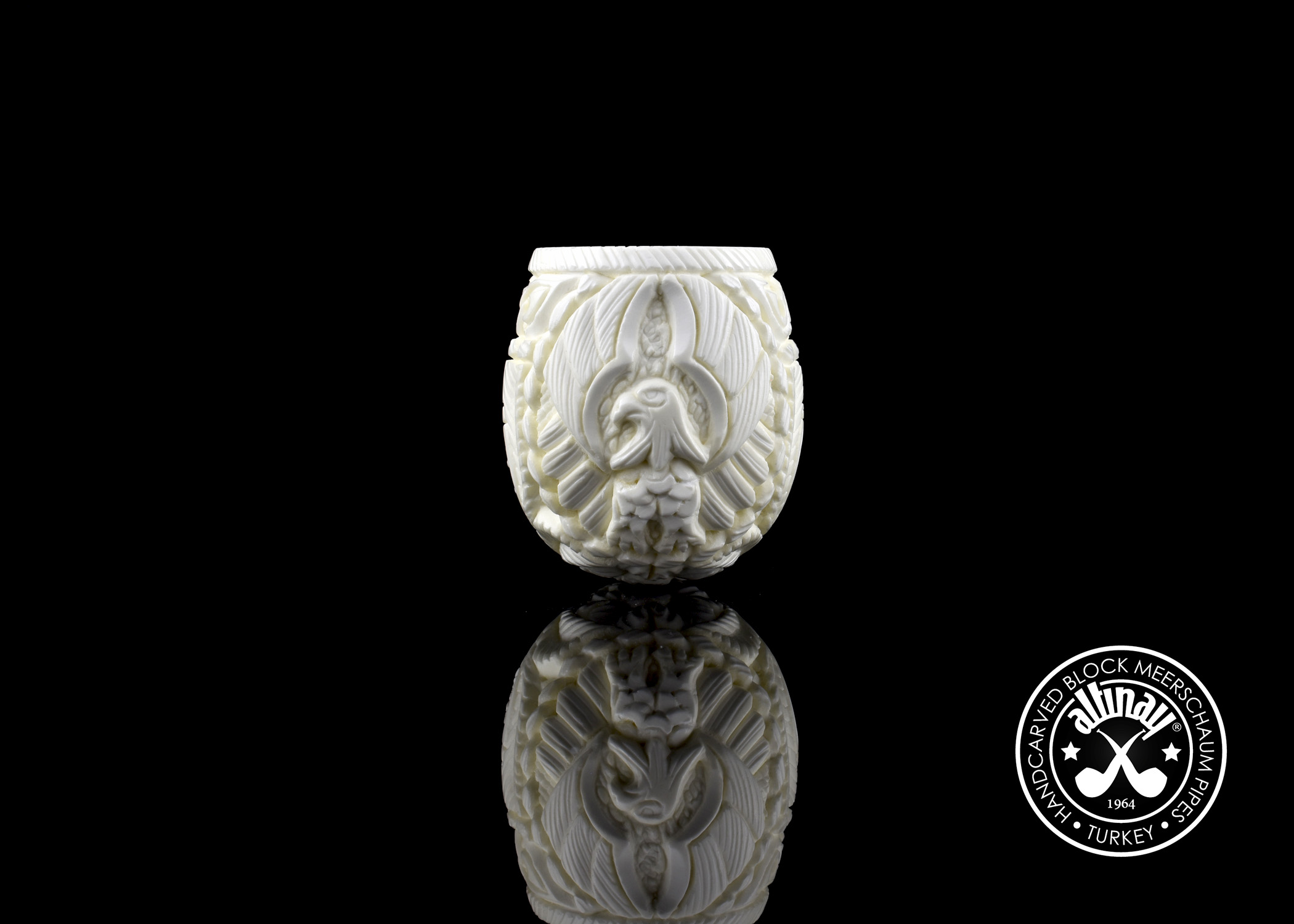 altinay-eagle-s-claw-brandy-pfeife-meerschaum-adler-motiv image 1