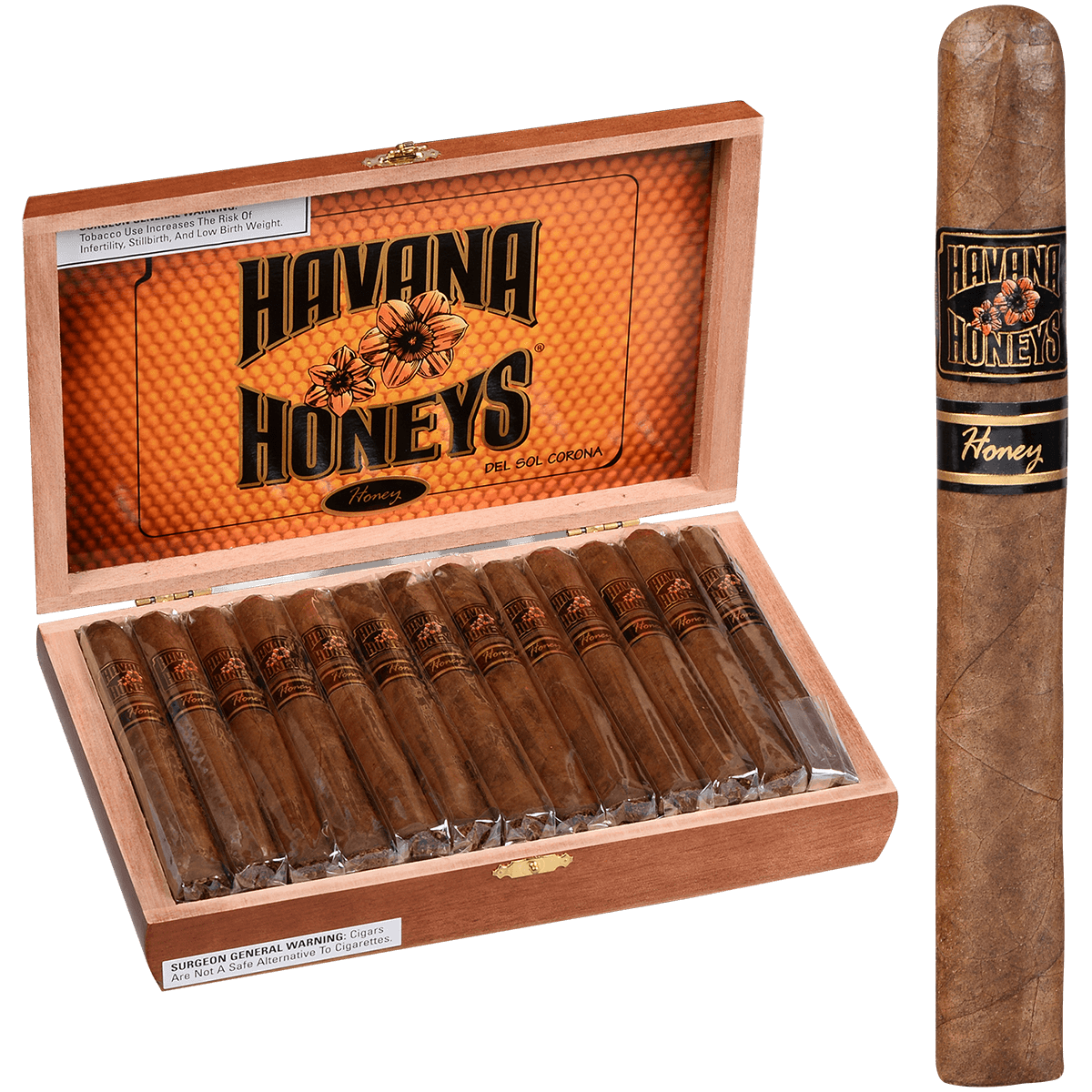 havana-honeys-del-sol-honig-zigarren-corona-mild image 1