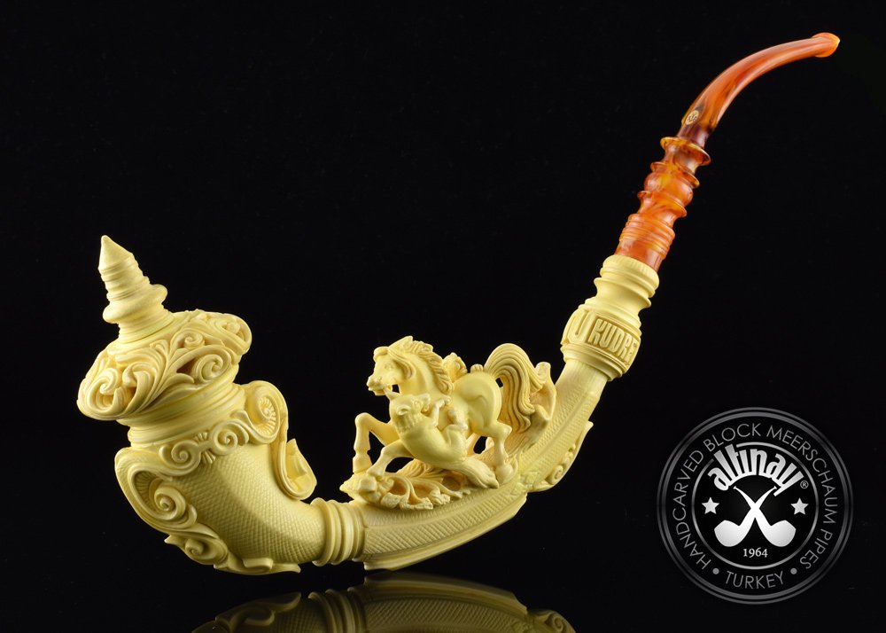 altinay-classic-wild-dogs-meerschaumpfeife-stopfer-set image 1