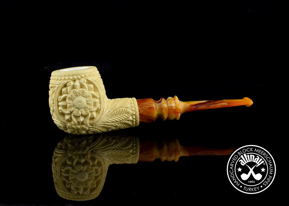 altinay-classic-apple-meerschaumpfeife-natur-glatt-4 image 2