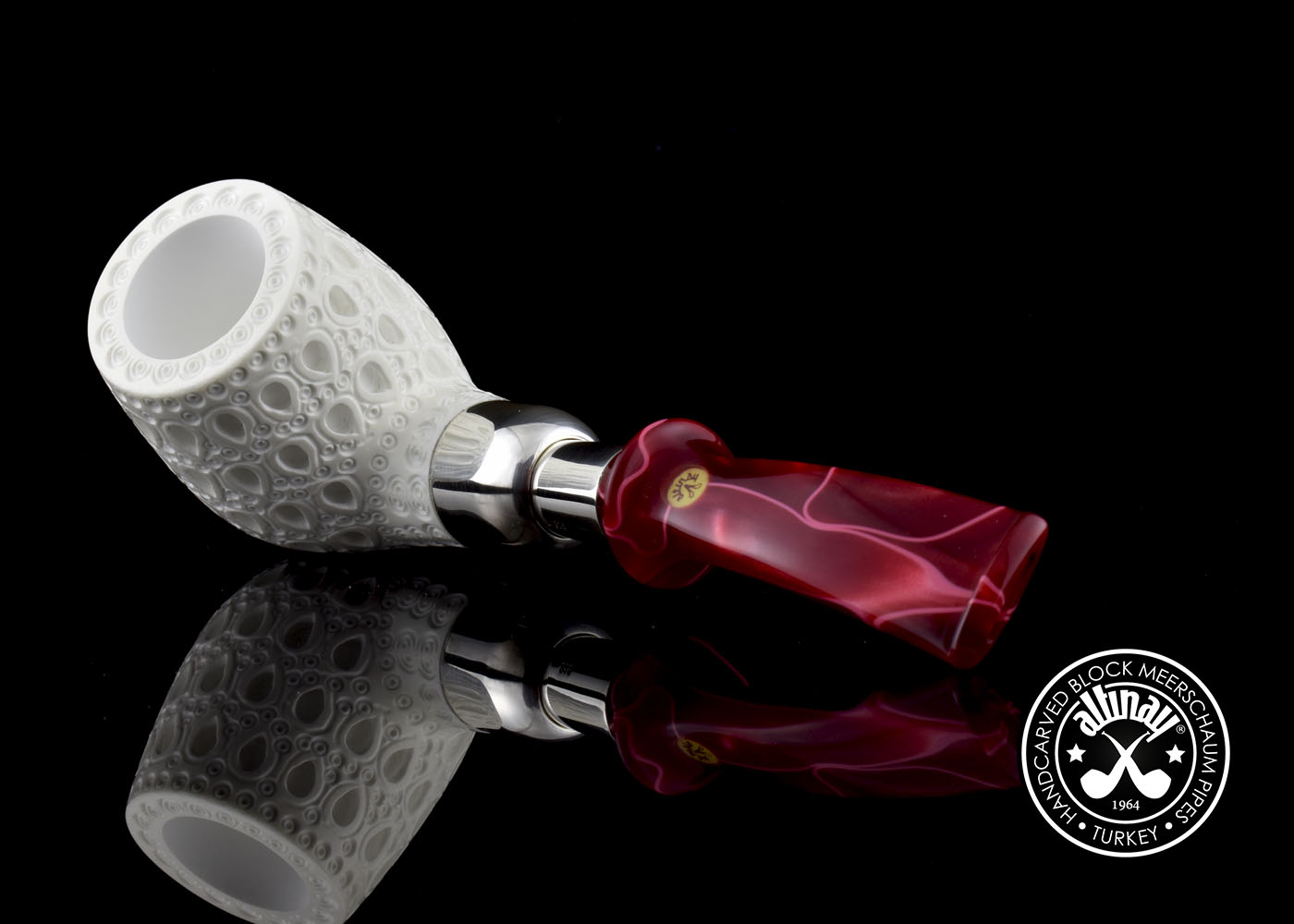 altinay-spigot-army-billiard-silver-spigot-meerschaumpfeife-gerade image 3