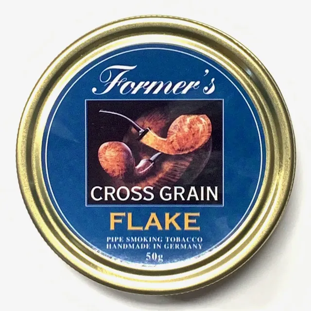 former-cross-grain-flake-pfeifentabak-50g-virginia-perique image 1