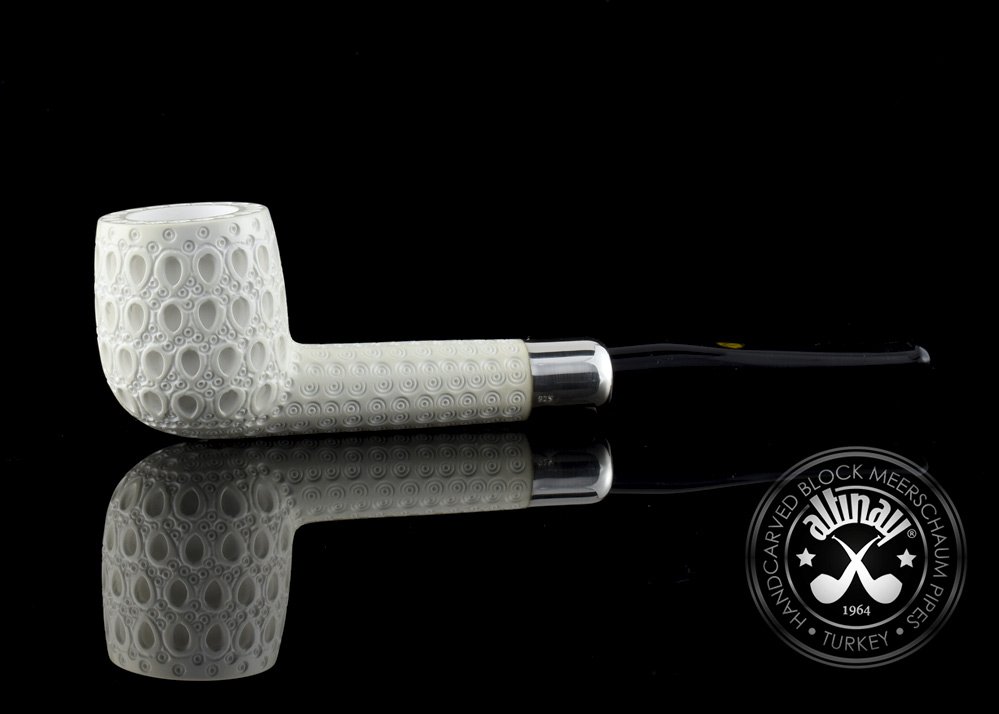 altinay-bing-billiard-silver-army-meerschaumpfeife image 3
