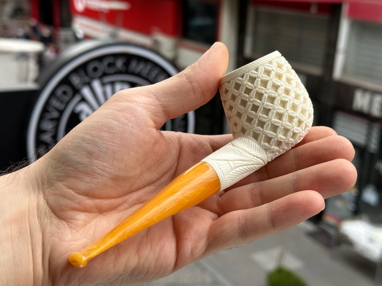 altinay-classic-deep-lattice-apple-meerschaumpfeife-2 image 2