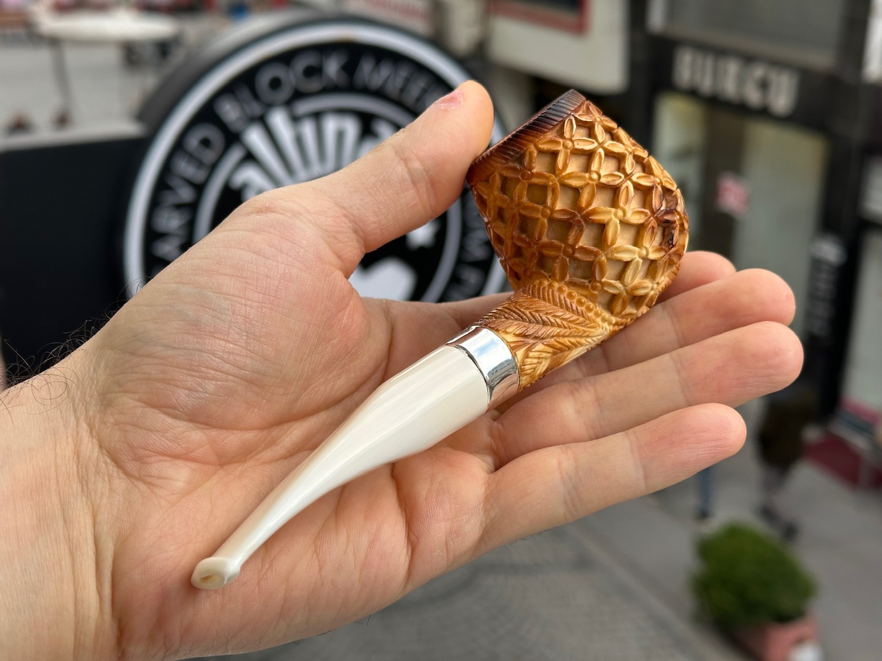 altinay-classic-brandy-meerschaumpfeife-mit-silberring image 2