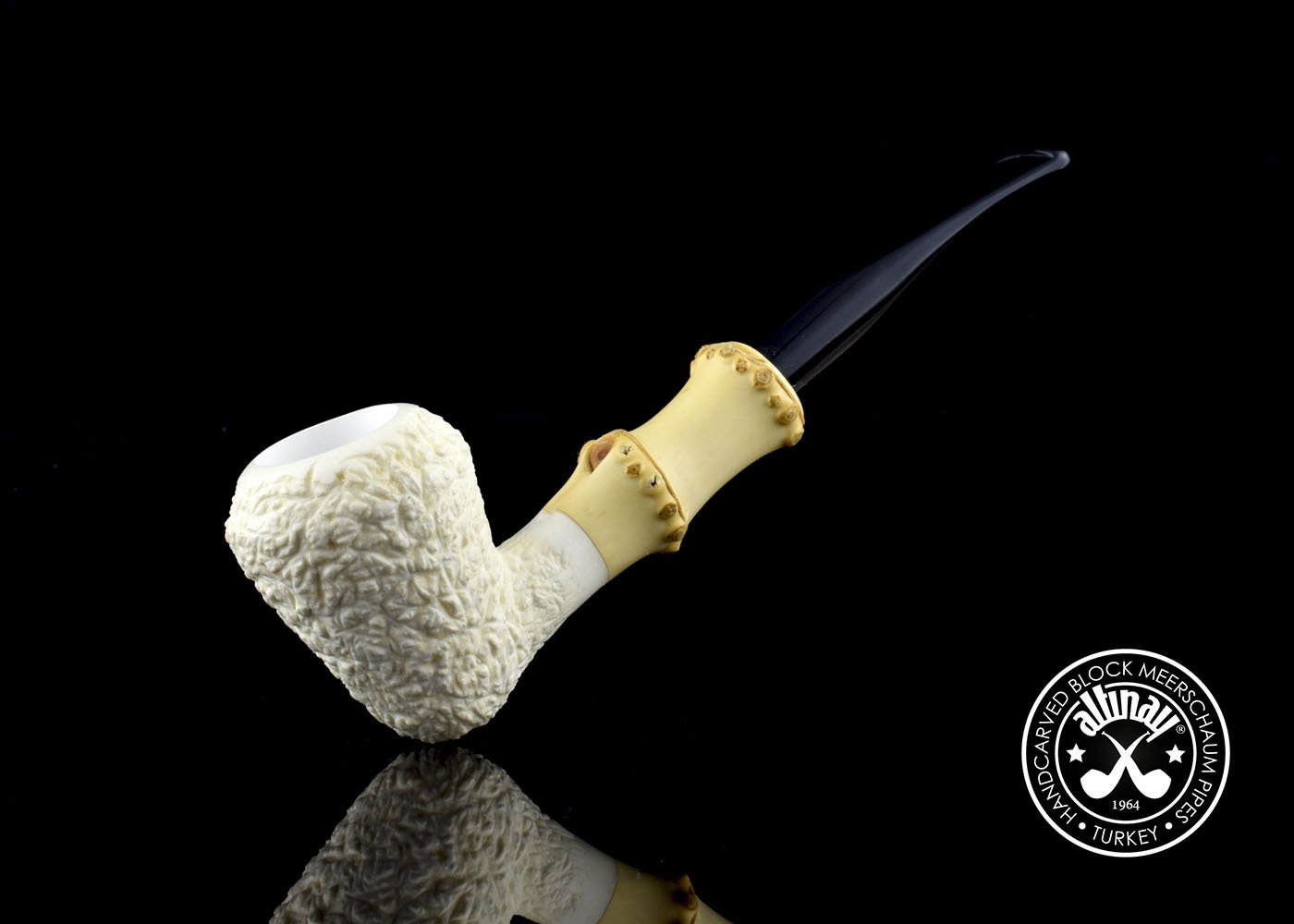 altinay-bamboo-acorn-meerschaumpfeife-mit-bambus-eichel image 1